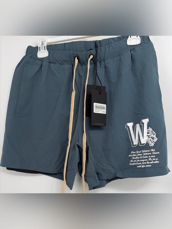 Darc Sport Other - Darc Sport Blue Compression Shorts Drawstring Sz M New 369/1000